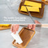 MKLZ Countertop, Glass Butter Dish with Lid, Clear Domed Cheese Dish with Handle, Large Butter Keeper Saver with Cover