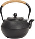 1200 mL, 2 Set Juvale Cast Iron Teapot - Black, Cups - Japanese Tea with Stainless Steel Infuser & Stovetop Kettle