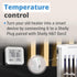 Shelly H&T Gen 3 - Wi-Fi & Bluetooth Temperature, Humidity Sensor & Weather Station, Wall Mountable, White