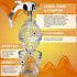 8 Oz CLEVLI Honey Dispenser No Drip Glass with Stand Honey Jar Clear Glass Honey Container with Dipper Maple Syrup