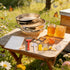 Set 9, Honey Harvesting Honey Strainer Beekeeping Tool Kit, of Double Honey Sieve Stainless Steel Honey Filter, Honey