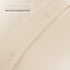 Nestl Cream Soft Pillow Shams Set of 2 - Double Brushed Microfiber Pillow Covers with 1.5” Decorative Flange, Standard