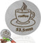 Espresso Puck Screen 54mm, 1.7mm Thickness Reusable Filter Screen, 316 Stainless Steel for Espresso Machine Portafilter