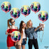 KatchOn Jumbo Disco Ball Balloons - 22 Inch, Pack of 6 for 70s, 80s, 90s Parties & Bachelorette Decorations