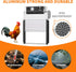 TIANMU Anti-Pinch 4 Automatic Chicken Coop Door, Solar Powered Chicken Coop Door with Timer & Light Sensor, Automatic