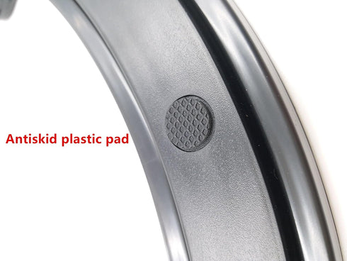 Lazy Susan 6 Inch Plastic Rotating Turntable with Steel Ball Bearings, Silent Hardware, ABS+PC Material, 66 Lbs Capacity