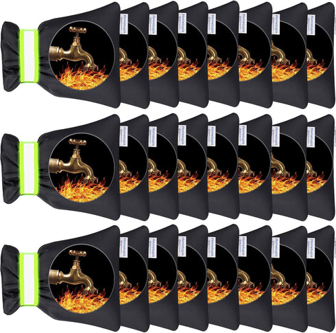 24 Pack 6.7"W 8.3"H Outdoor Faucet Covers for Winter - x Outside Hose Bib Spigot Covers Protector Socks for Winter