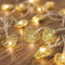 Cobus CozyHome Heart String Lights 23 FT & 20 Warm White LEDs |