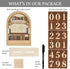 Counter Counter Books Read This Year Valentines Day Gifts For Women Readers, Personalized Book Tracker Bookshelf Decor
