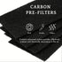 Nispira AER1 Filter Replacement for Holmes Air Purifier HAPF30AT HAP242-NUC, True HEPA 4 Carbon Booster