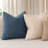 Set 2, 16x16 Inch Foindtower of Decorative Textured Boucle Throw Pillow Covers Accent Solid Pillow Cases Neutral Couch