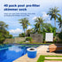 WISHDIAM 50 Pack Pool Skimmer Socks for Filters Baskets, Perfect for Inground and Above Ground Pools, Swimming