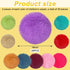 30 16 Inch Pcs Kids Crazy Carpet Circle Seats Round Floor Mat Kids Floor Cushions Soft Colorful Educational Classroom