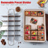 Brownie Pans with Dividers, Non-Stick Baking Tray with 18 Pre-Cut Molds, 12 x 8 Inches