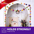 Command AD85SL-6NA Repositionable Silver Circle Hooks, 6 Hardware for Home Organization
