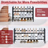 2 Closet, Closet, Housen Solutions Tier Expandable Shoe Rack for Adjustable Shoe Shelf Storage Organizer for Small