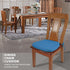 1 Pack 16" (1 SINOSSO Memory Foam Chair Cushions for Dining Chair, Friendly Woven Fabric U-Shape Comfortable Kitchen