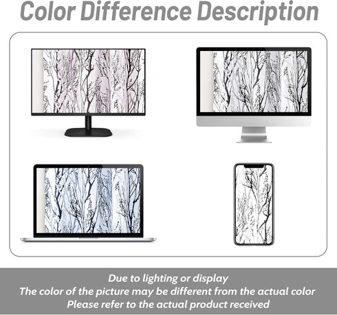 DriftAway Tree Branch Abstract Ink Printing Lined Thermal Insulated Window Curtain Valance 52 Inch by 14 Inch