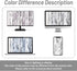 DriftAway Tree Branch Abstract Ink Printing Lined Thermal Insulated Window Curtain Valance 52 Inch by 14 Inch