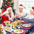Irenare Snowman Christmas Party Tablecloth, Plastic Snowflakes Table Cover for Holiday Decor, 54 x 108 Inch (Blue)
