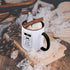 3dRose Jefe - The Man The Myth The Legend Dad Father Boss Chief in Spanish - Two Tone Black Mug, 11oz