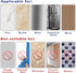 Cozycomfo Pack 10 Shower Caddy Adhesive Replacement Stickers Hooks Adhesive of for Corner Shelf Basket Bathroom Shelf