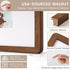 Dreamland 8x10 5x7, 8 10 Picture Frame with Mat for USA-Sourced Natural Walnut Wood Photo Frames with Resistant