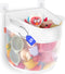UNEEDE Bath Toy Organizer,1.55 Gallons Bathtub Toy Storage Organizer,Quick Access Bath Toy