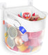 UNEEDE Bath Toy Organizer,1.55 Gallons Bathtub Toy Storage Organizer,Quick Access Bath Toy