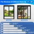 Portable Air Conditioner Window Vent Kit, Adjustable AC Window Seal Kit, Sliding Door AC Vent Kit, 5.9 Inch Diameter