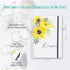 OUTSHINE 6 x9 Sunflower Hardcover Recipe Binder, Blank Recipe Binder to Write in Your Own Recipes, Recipe Binder, Recipe Book Blank, Recipe Notebook, Cookbook Binder, Recipe Journal for Recipe Holder by OUTSHINE