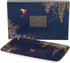 Portmeirion Sara Miller Chelsea Trinket Tray - 7.4 Inch Fine China with Hummingbird Design in Dark Blue