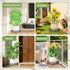 2-Pack 11-Inch iDavosic.ly Metal Plant Stands for Outdoor Indoor, Wide Rust-proof Iron Heavy Duty Flower Pot Holder