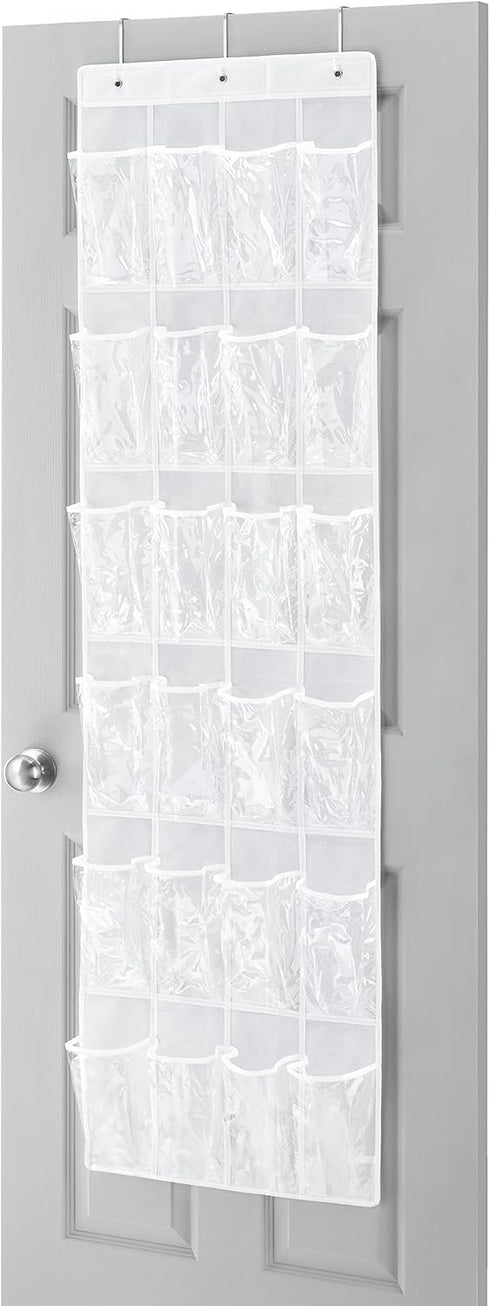 24 Whitmor Pocket Over the Door Shoe Bag