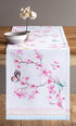Maison d' Hermine Table Runner, 100% Cotton, 108 inches Long, Decorative for Home Kitchen Dining (Blossoms in Spring,
