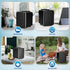 Simple Deluxe 4L/6 Can Mini Fridge, Portable Cooler & Warmer, Freon-Free, Compact Storage for Skincare, Black