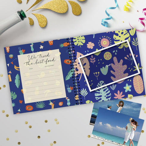 Honeymoon Travel Journal, Record-Book Trip Together, Save All Experiences in This Memory Album, Just Married Gift
