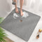 HITSLAM Square Shower Mat, 36 x 36 Inch Non Slip Bath Mat