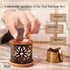 Oud Al Ibtisam Bakhoor Set by Dukhni - 2 x 9 Piece Each & Taj Bakhoor Burner, Arabic Bakhoor Incense, Warm Floral Oud