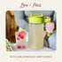 Takeya 2 Quart Flash Chill Iced Tea Maker, Airtight & Durable Jug, Raspberry