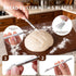 Set Complete Sourdough Starter Kit with Banneton Proofing Basket & Dough Scraper All-in-One Bread Baking for Homemade