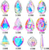 12 Kanpura Pcs Crystal Suncatchers Colorful Chandelier Prisms Crystals Pendants Parts Hanging Ornament for Wedding