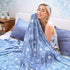 Ailemei Direct Cooling Throw Blanket, Lightweight Breathable Summer Bed Blanket, Double Sided Cold Effect for Hot