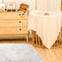 50.5" Lx38.5 TTLOJ Rectangle Rug for Play Tent, Decorative Area Rug, Fluffy Soft Mat Pad for Kids Room Playhouse