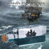 Generic Unsinkable Boat Black Pearl Pirate Ship in a Box Bottle Decorations, Ship Model Fluid Liquid Drift Bottle