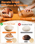 AIZMOZIA Complete Sourdough Starter Kit With Woven Proofing Basket, Sour dough Starter jar, Sourdough Bread Baking