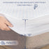 ACCURATEX Mattress Protector Twin XL - 100% Waterproof Breathable&Cooling 3D Air Mattress Cover -Soft Smooth Noiseless Mattress Pad Cover,16'' Fitted Deep Pocket(39"×80") by ACCURATEX