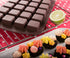 Webake Mini Brownie Pan, Square Silicone Baking Mold for Keto Fat Bomb, Chocolate