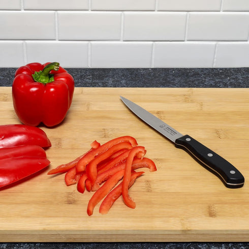 Chef Craft Select Utility Knife, 4.5 Inch Blade, 9 Inches in Length, Stainless Steel/Black