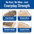 4578100 Carlisle FoodService Products Butcher Block Scrub Brush